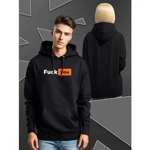 фото Худи , размер m (46-48), черный printech