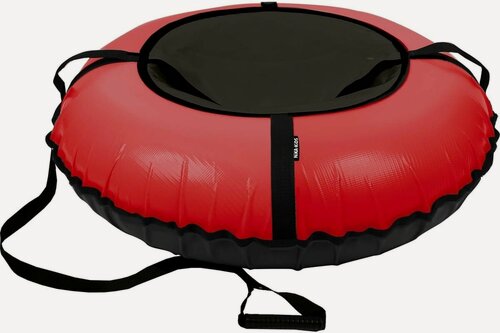 Изображение товара Тюбинг Nika ТБЭ-Т100, ПВХ, красный, диаметр 105см, нагрузка 90кг
