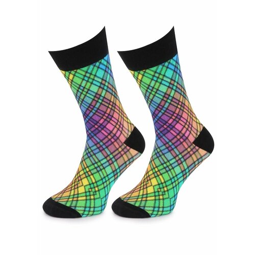 фото Носки marilyn, размер 41/45, розовый, черный, голубой