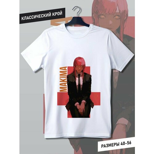 фото Футболка hypnotica, размер l, белый