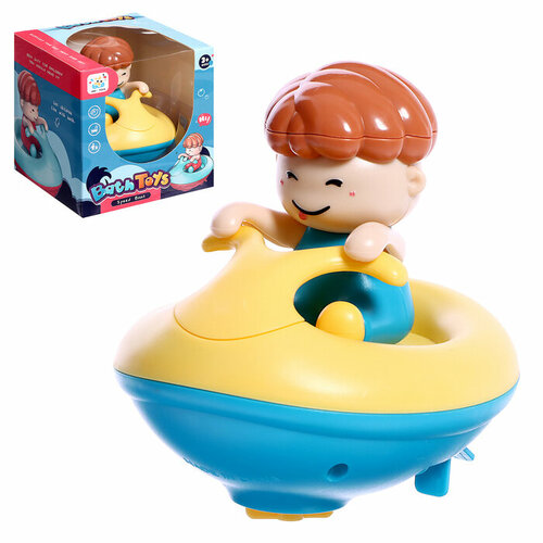 Заводная игрушка Гидроскутер водоплавающая цвета микс 1110₽