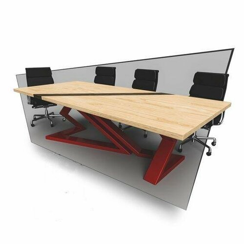 Конференц-стол для переговоров, промышленный дизайн Жанг, 220*120 см
