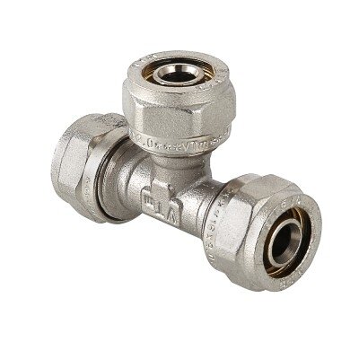 Фитинг обжимной – тройник Valtec VTm.331. N.161616