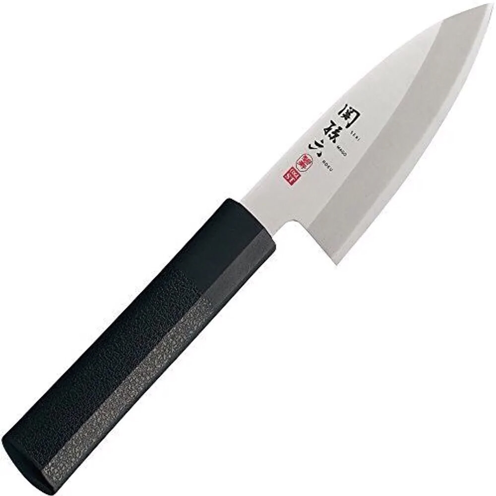 Нож кухонный деба 105-205мм, 112г, молибден-ванадиевая сталь, рук. ABC - SEKI MAGOROKU EdgeST