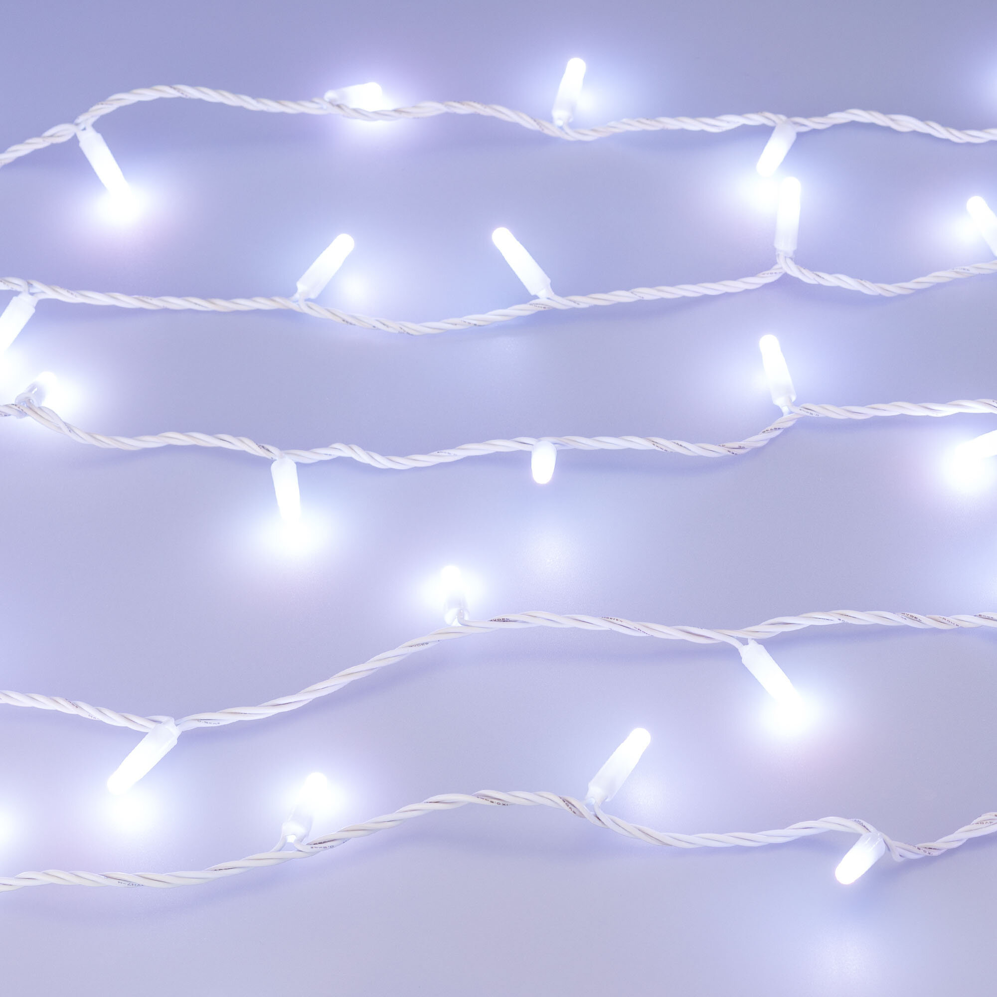 10м. Уличная гирлянда нить RGB Ardecoled 230V ARD-String-Classic-10000-White-95Led-Milk-Live RGBW-DMX (31749) - фото №4