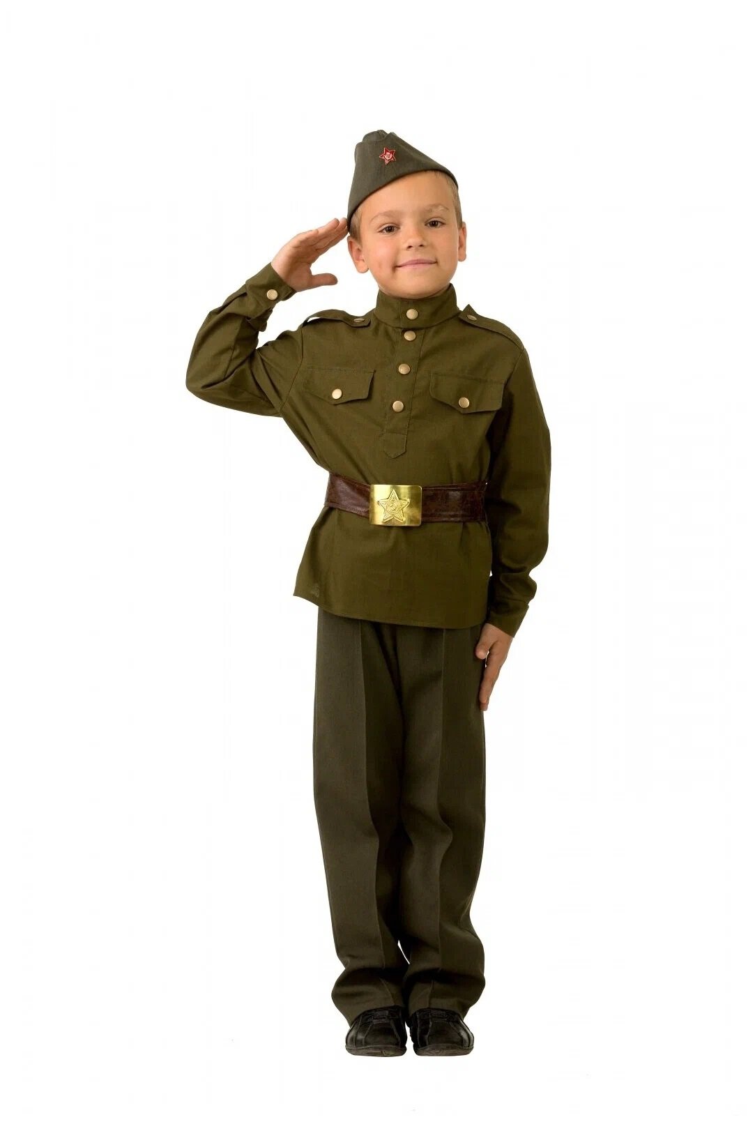 Карнавальный костюм для мальчика "Солдат" размер 128 - 68