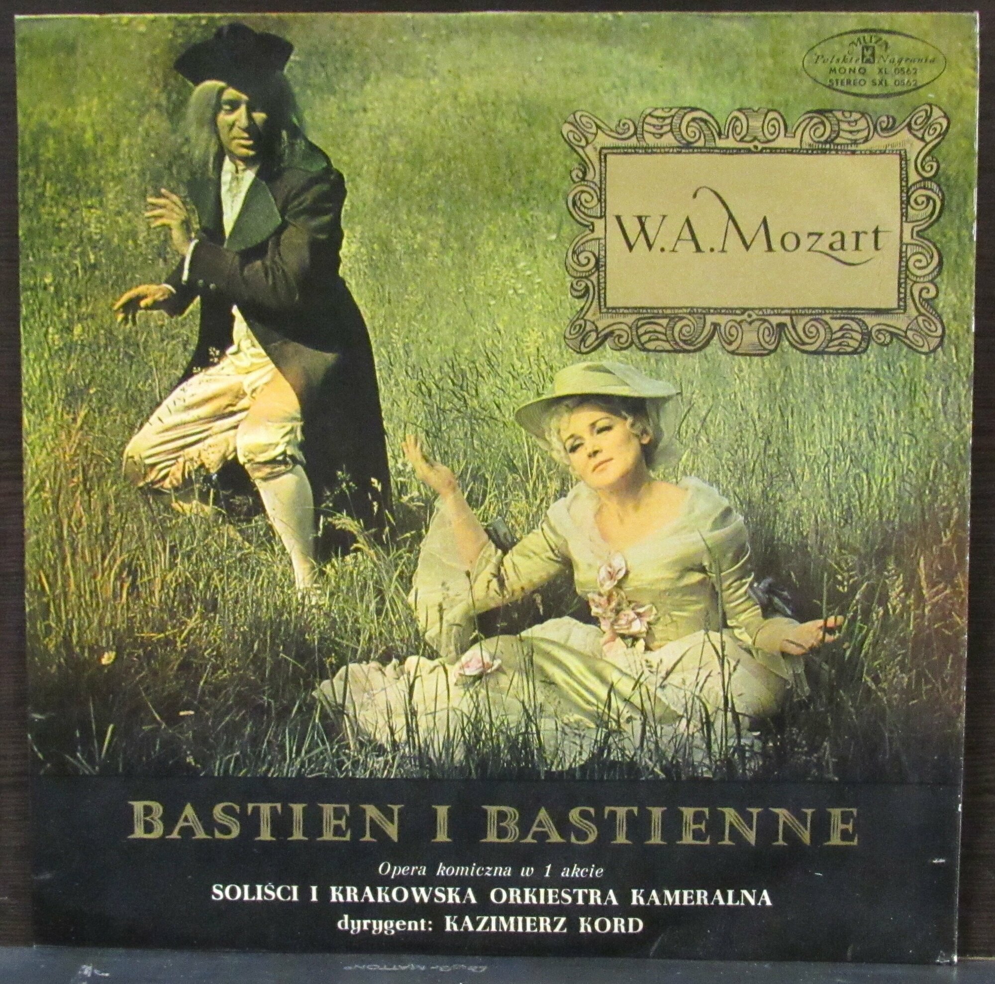 Mozart Wolfgang Amadeus "Виниловая пластинка Mozart Wolfgang Amadeus Bastien I Bastienne"