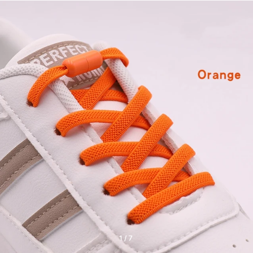 Шнурки / шнурки для кроссовок / оранжевые шнурки