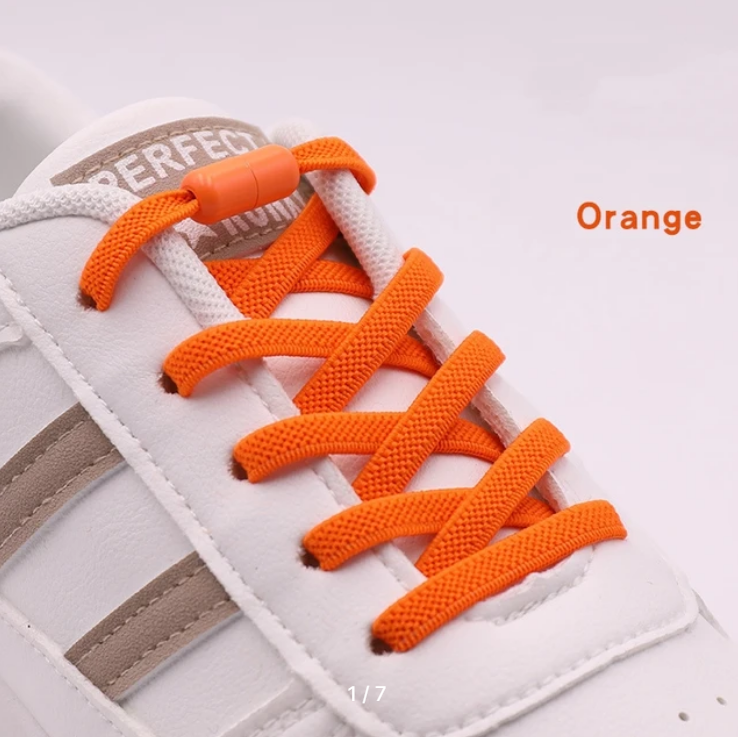 Шнурки, шнурки для кроссовок, оранжевые шнурки