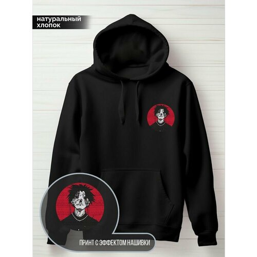 фото Худи hypnotica, размер l, черный