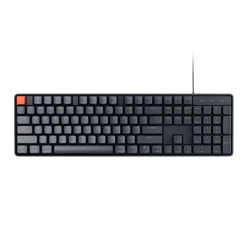 Механическая проводная клавиатура Xiaomi Wired Mechanical Keyboard (JXJP01MW) Blue Switch black