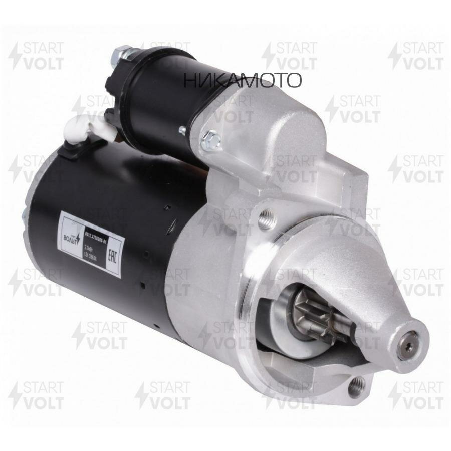 STARTVOLT LST 0361X Стартер для ГАЗ с дв. ЗМЗ-406 (2.0 кВт н/о ан. 6012.3708-01) STARTVOLT LSt 0361X