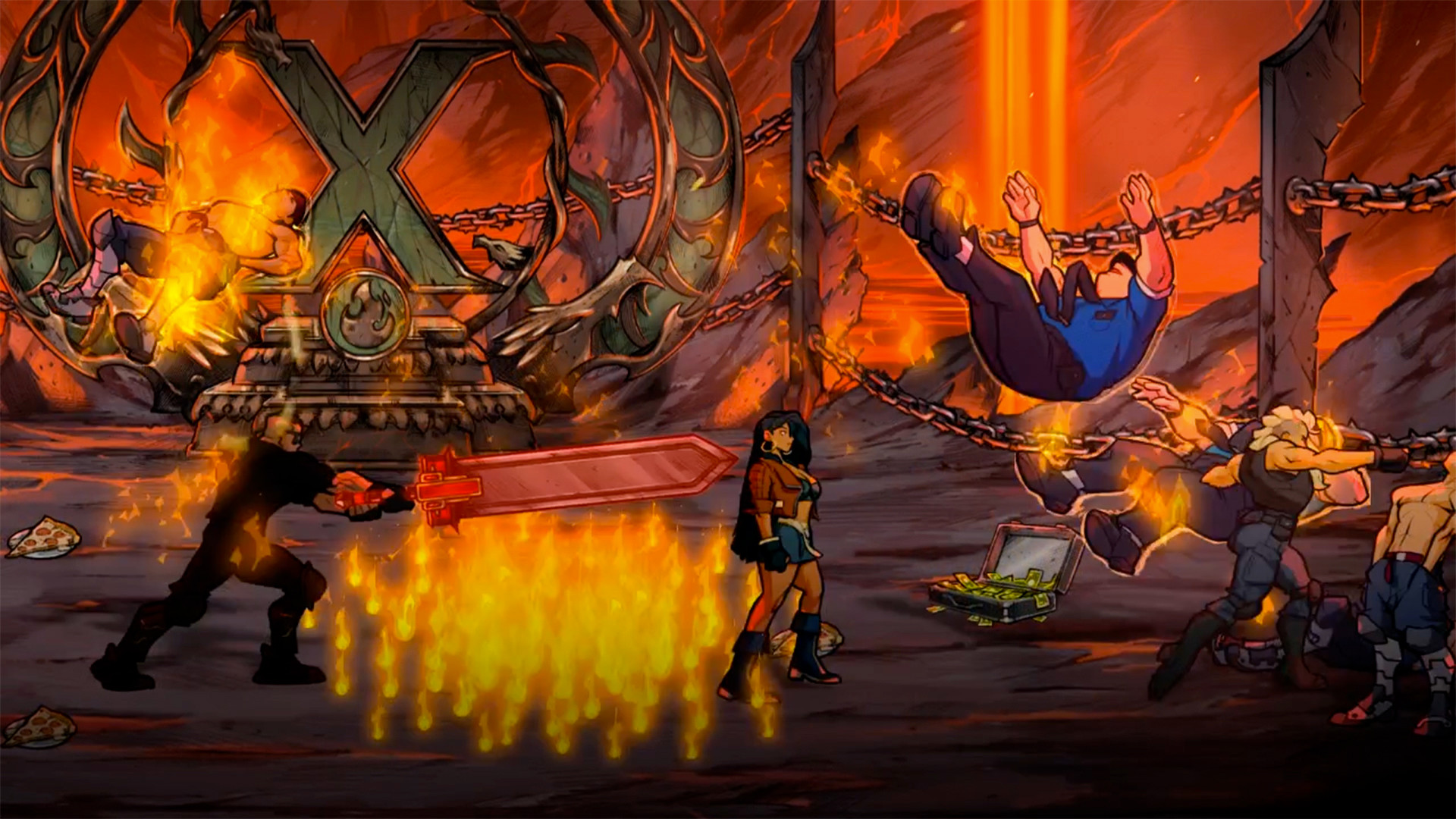 Дополнение Streets Of Rage 4 - Mr. X Nightmare для Xbox One/Series X|S, Русский язык, электронный ключ Аргентина — фото 1