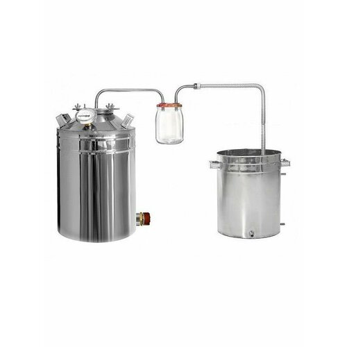 Самогонный аппарат Умелец Дачный под банку-сухопарник 20 л с ТЭНом 1363100₽