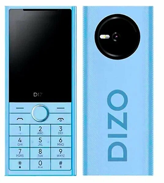 Телефон Dizo Star 400, 2 SIM, голубой