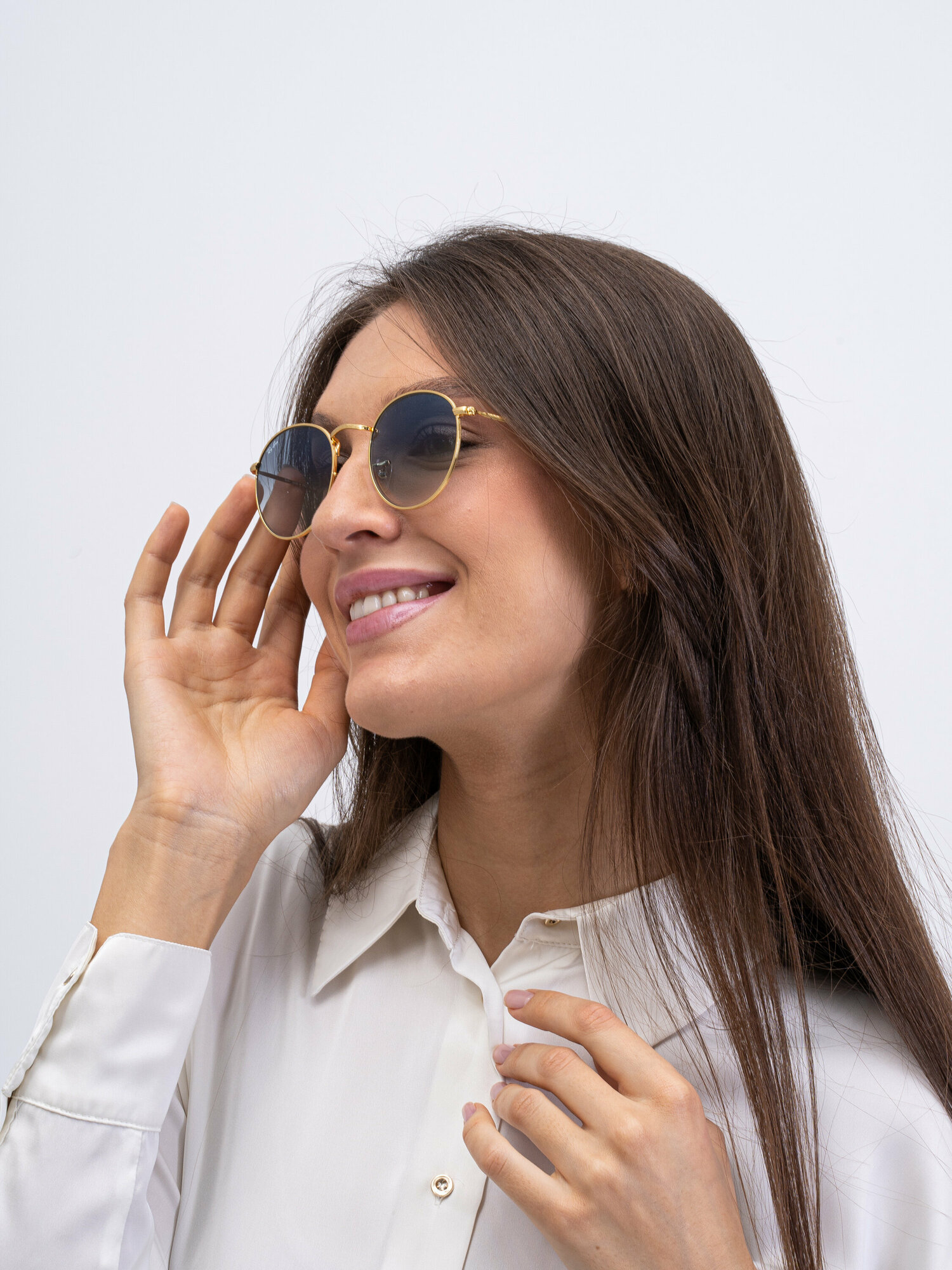 Солнцезащитные очки , золотистый — фото 1