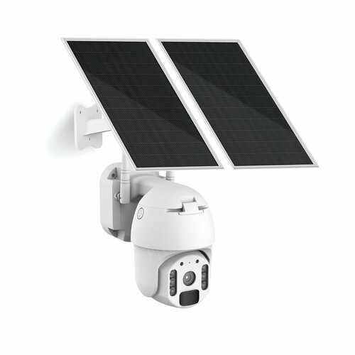 Уличная беспроводная 4G IP-камера LinkSolar Mod ZC302-4G2MP N49067PO 2MP с солнечной батареей 20Вт и аккумулятором 15600мАч с записью на SD карту 1308000₽