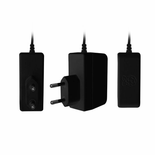 Блок питания Raspberry Pi 3 Model B Official Power Supply Retail Black 51V 25A Cable 15 m Micro USB-B output jack для 3 BB 182-5739 184500₽