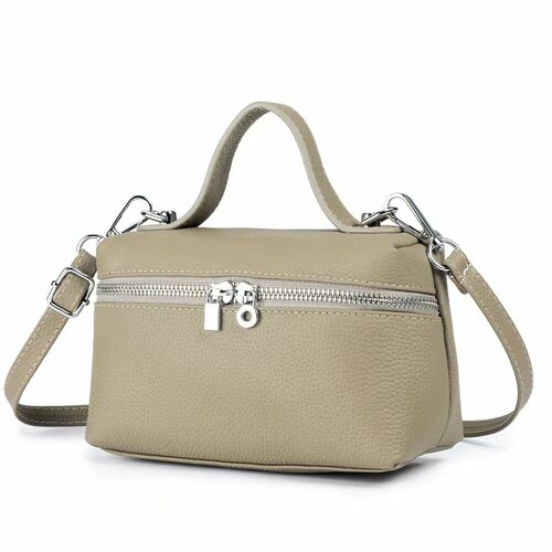 фото Сумка кросс-боди bgt-sld-5309-04, фактура гладкая, серый