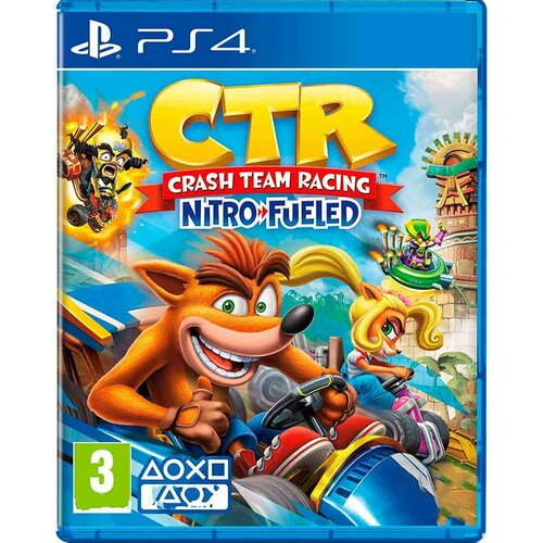 Видеоигра Crash Team Racing Nitro-Fueled PS4PS5 Издание на диске английский язык 3950₽