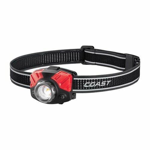 Налобный фонарь Coast headlamp FL75R 530 lumen black red