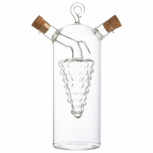 Емкость для маслауксуса mallony oliva 35050мл стекло пробка 1725₽