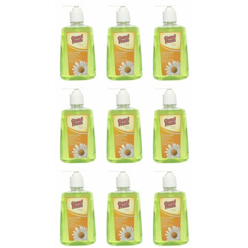 Grand Fresh Жидкое мыло Ромашка с дозатором, 300 мл, 9 шт