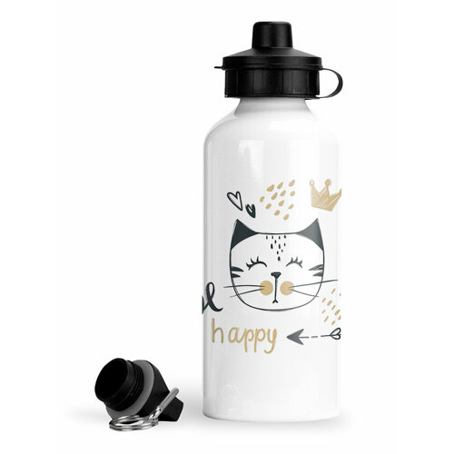 фото Спортивная бутылка для воды be happy luzimuzi