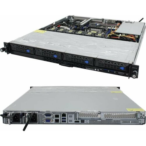 Сервер Никс aS6000/1U S635V1Bi Xeon E 2386G/64 ГБ/1 x 1 Тб SSD/Aspeed AST2600