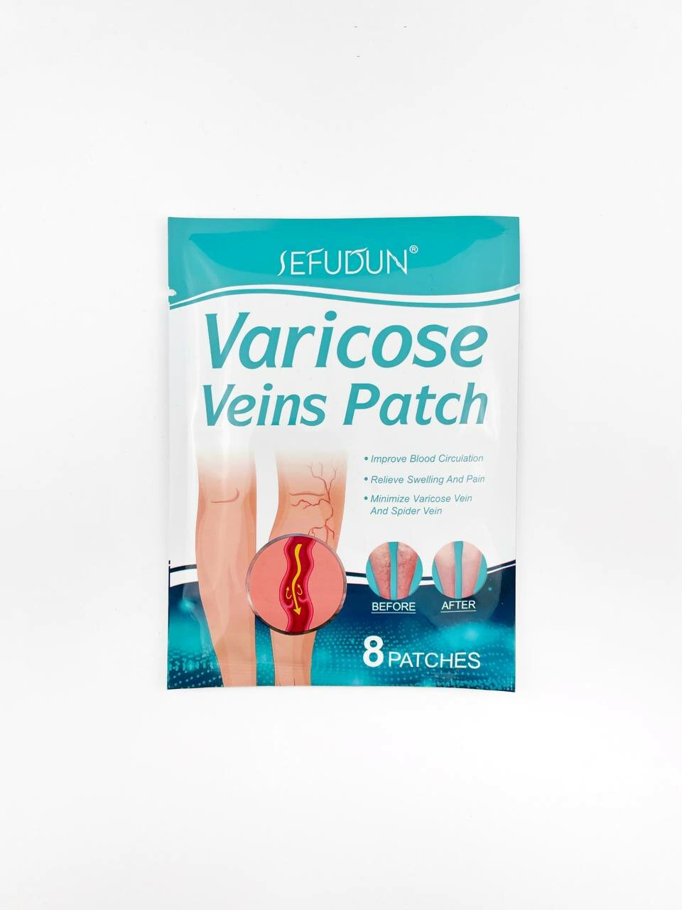 Sefudun Varicose Veins Patch патчи для ног против отеков и варикоза - 8 шт