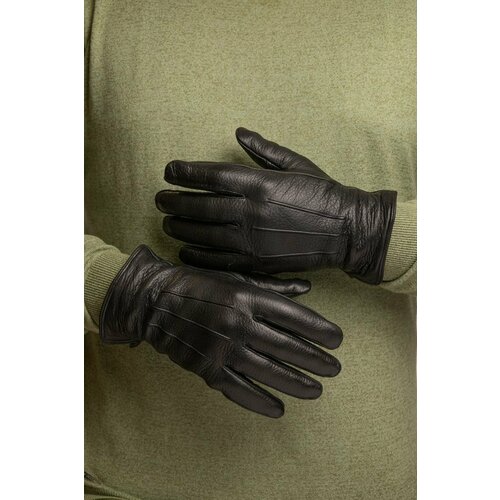 перчатки montego размер 9 5 черный Перчатки Montego, размер 9, черный
