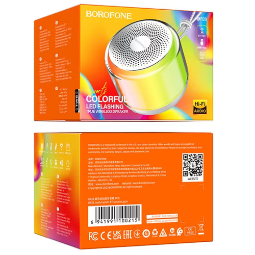 Bluetooth колонка Borofone BR28 BT515ВтMicroSDFM серая 99000₽