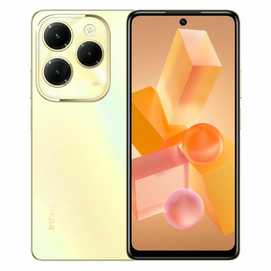 Смартфон Infinix HOT 40 8/128 ГБ, Dual nano SIM, Horizon Gold