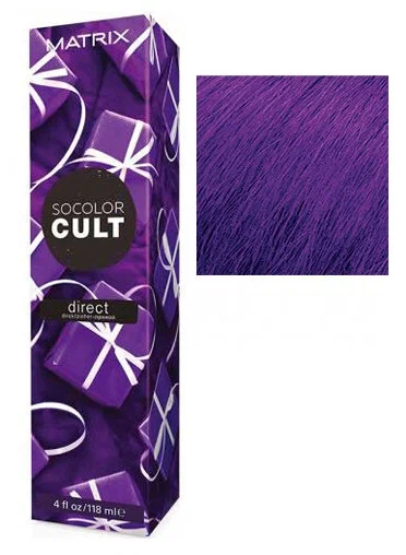 Краска для волос Matrix Coloring Hair Socolor Cult, Краситель прямого действия, королевский фиолетовый