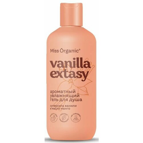 Гель для душа Фитокосметик Miss Organic, Увлажняющий, ароматный, 290 мл hemani vanilla oil масло ванили 30мл