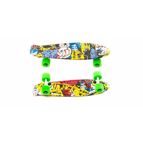 фото Скейтборд krostek 22" пластик pc22 #7 / skull