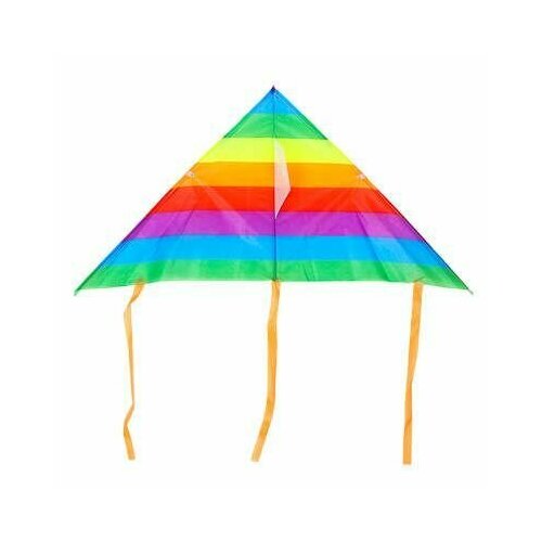 Пусковая игрушка Воздушный змей Радужный треугольник90см 210₽
