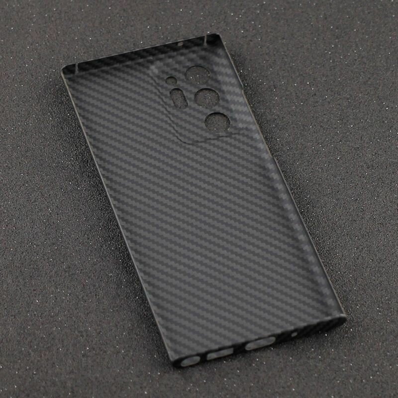 Чехол MyPads из 100% карбонового кевлара для Samsung Note 20 Ultra — фото 1