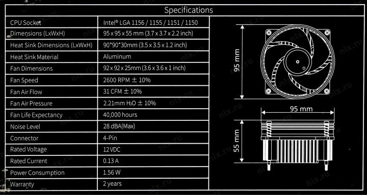 Кулер для процессора Cooler Master i30 PWM, серебристый/черный - фото №19