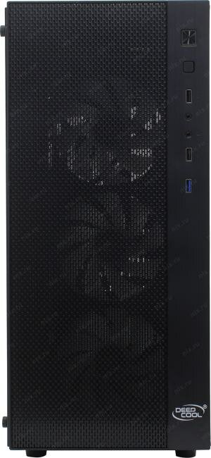 Корпус eATX Deepcool черный, без БП, боковое окно из закаленного стекла, USB 3.0, 2*USB 2.0, audio - фото №19