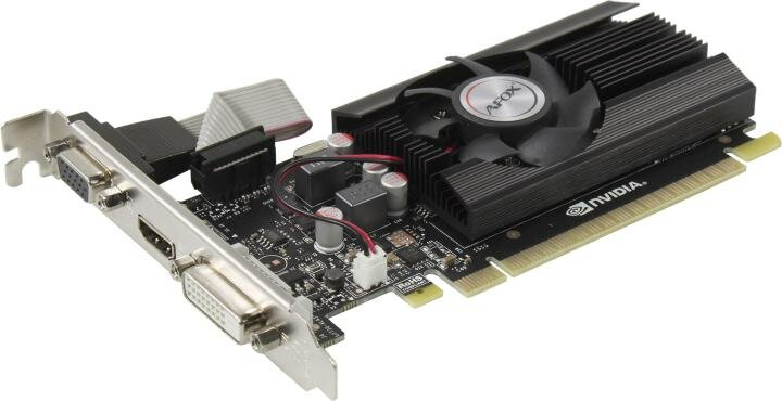 Видеокарта Afox NVIDIA GT 710 954 4096 5012 64 RTL [AF710-4096D3L7-V1] - фото №3