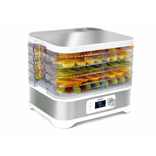 Сушилка для овощей и фруктов Yoer VitaSave 450 Вт серебристыйбелый 2013000₽