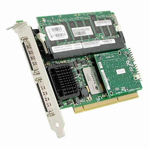 Контроллер LSI Logic MR320 MegaRaid SCSI RAID 256MB 01-01013-03 L1-01013-03 контроллер lsi logic megaraid sas9260 4i 512mb б у