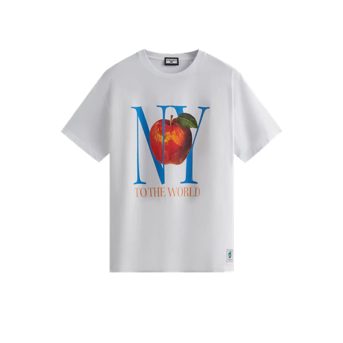 Футболка KITH New York to the World Vintage Tee, размер XL, белый футболка mister tee kids new york city черный