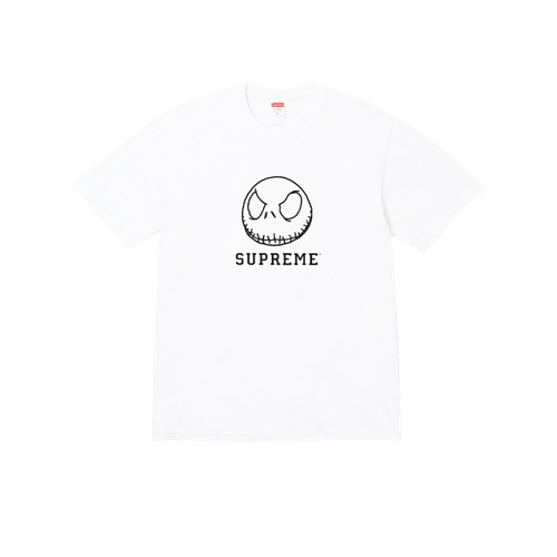 Футболка Supreme Skeleton Tee (FW23), размер L, белый футболка supreme spiral tee peach оранжевый