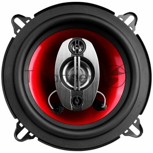 Колонки автомобильные Ural AS-C1347 Red без решетки 120Вт 91дБ 4Ом 13см 5дюйм ком2кол компо 2939₽