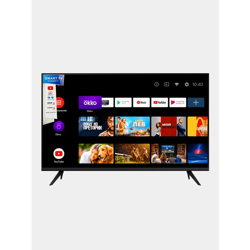 Телевизор Smart TV Q90 35, FullHD Черный