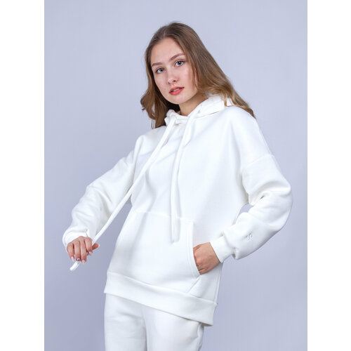 Худи KAYSAROW, размер 146-76-66, белый куртка kaysarow размер 146 76 66 черный