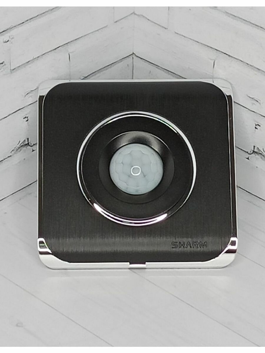 фото Выключатели автоматические Sharm Electrical 0 черный, черный каменный, черный матовый, серебро, серебристый