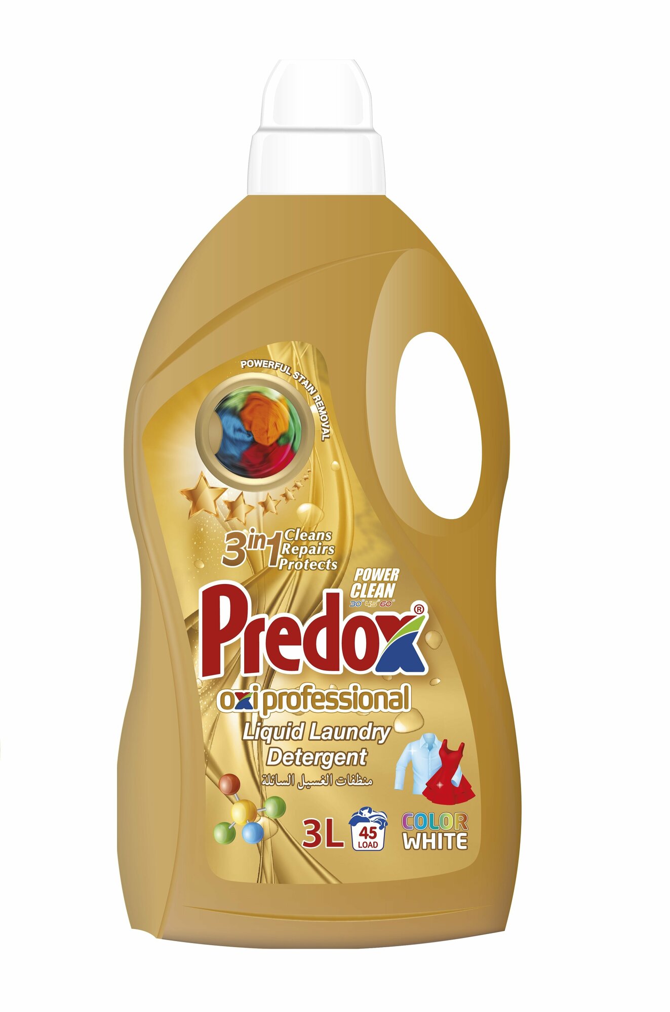 фото Predox Gold Гель для стирки белья универсальный 3л